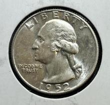 1952-D Washington Quarter, 90% silver