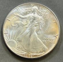 KEY DATE 1986 US Silver Eagle .999 silver