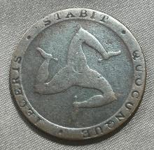 1831 Isle of Man Half Penny Token