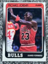Michael Jordan 1988 - 89 3rd yr card Fleer crisp gradable