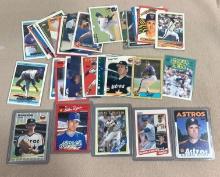 Nolan Ryan lot of 35 MLB Baseball