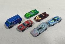 Hot Wheels lot of 6 with 3 Redlines