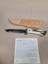 Great American Outdoors knife made by Barry Bybee limited edition number 51