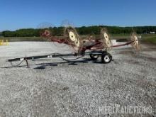 OCG 12 wheel hay rake