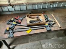 Assortment of clamps