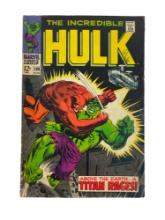 Hulk #106 Marvel Missing Link Appearance 1968 Comic Book