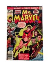 Ms. Marvel #1 1977 Marvel 1st App Ms. Marvel Comic Book