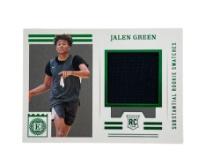 Jalen Green Eminence Rookie Substantial Rookie Swatches Trading Card