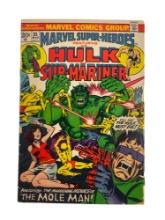 Marvel Superheroes #35 Hulk and Submariner Vintage Comic Book