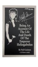 Being an Account of the Life and Death of the Emperor Heliogabolus #1 Gaiman Signed Comic 1430/2500