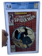Amazing Spider-Man #300 CGC NM+ 9.6 White Pages 1st Full Appearance Venom!