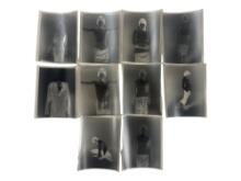 Original James Mountford European Costume Design Modeling Polaroid Photo Negatives