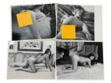Vintage 1960s/70s Erotic Nude Female Adult Risque B&W Photo Collection Lot