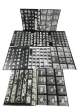 Vintage Adult Contact Sheet Erotic Nude Female Risque
