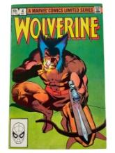 Wolverine Limited Series #4 Marvel 1982 Key Miller/Claremont