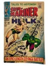 Tales to Astonish #100 Sub-Mariner and Hulk Comic Book