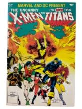 Ucanny X-Men & New Teen Titans #1 Marvel Comic Book
