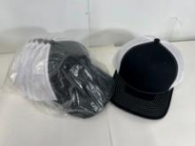 RICHARDSON ORIGIONAL #112 TRUCKER HATS - BLACK/WHITE