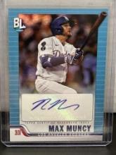 Max Muncy 2023 Topps Big League Blue Border Auto #BLA-MMU