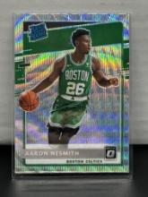 Aaron Nesmith 2020-21 Panini Donruss Optic Silver Wave Prizm Rated Rookie RC #164