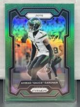 Ahmad Sauce Gardner 2023 Panini Prizm Green Prizm #228