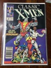 Classic X-Men Comic Sept 25, 1988 In the Power of Magnum!