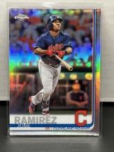 Jose Ramirez 2019 Topps Chrome Refractor #127