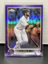 Austin Nola 2022 Topps Chrome Purple Refractor #USC32