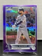 Jesse Winker 2022 Topps Chrome Purple Refractor #USC17