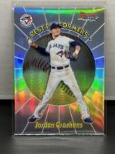 Jordan Groshans 2018 Bowman's Best Best Performers Refractor Insert #98BP-JG