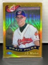 JD Martin 2002 Topps Chrome Draft Picks Refractor #331