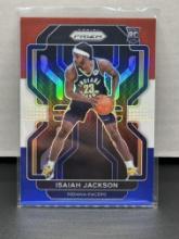 Isaiah Jackson 2021-22 Panini Prizm Red White Blue Prizm Rookie RC #309