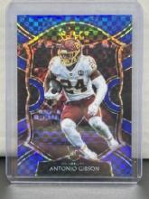 Antonio Gibson 2020 Panini Select Concourse Level Blue Checkerboard Prizm Rookie RC #72