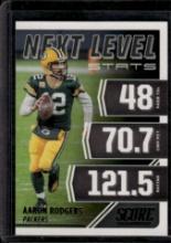 Aaron Rodgers 2021 Panini Score Next Level Insert #NL4