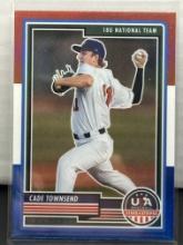 Cade Townsend 2023 Panini USA Stars and Stripes Red White Blue Prizm Rookie #18