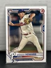Spencer Howard 2021 Bowman Rookie RC #16