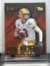 Kenny Pickett 2022 Panini Select Draft Picks En Fuego Insert #EN-KP