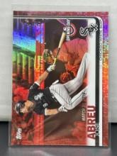 Jose Abreu 2019 Topps Opening Day Red Foil Parallel #37