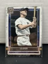 Lou Gehrig 2020 Topps Museum Collection #74