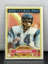 Dan Fouts All Pro 1980 Topps #520