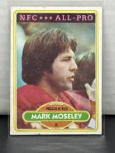 Mark Moseley 1980 Topps #320
