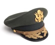 Vintage US Army General Hat of 'Full Bird Colonel George Pappas'