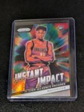 2023-24 Panini Prizm Olivier- Maxence Prosper #6 Instant Impact Silver Rookie RC