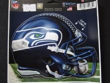 Seattle Seahawks cut logo helmet sticker