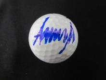 Donald Trump Signed Golf Ball EUA COA