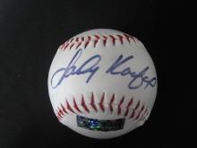 Sandy Koufax Signed Baseball Heritage COA