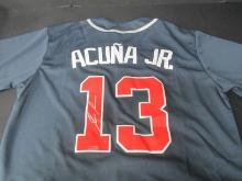 Ronald Acuna Jr Signed Jersey GAA COA