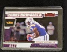 TERRACE MARSHALL JR #/23 2021 Panini  Parallel Insert SP FRONT ROW SEATS ROOKIE