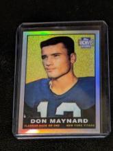 2001 Topps Archives Reserve DON MAYNARD Refractor RC Rookie NY GIANTS
