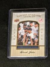 Derek Jeter 2008 Upper Deck yankee stadium legacy